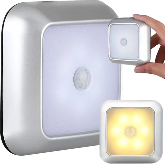 Lumină de noapte LED autoadezivă cu detectare a mișcării