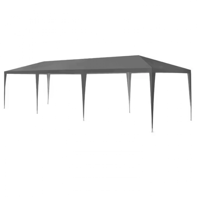 Pavilion de grădină MultiGarden gri 3x9 m cu 8 pereți