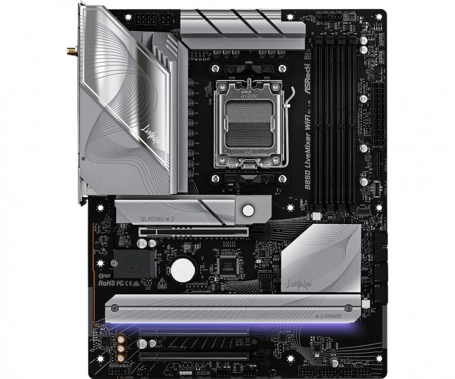 Piesă de bază LiveMixer WiFi AM5 DDR5 USB3.2 ATX