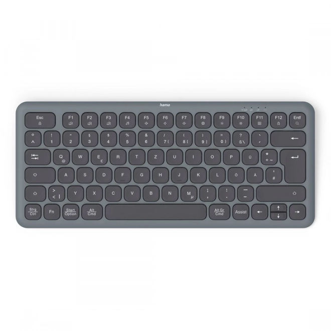 Set wireless tastatură și mouse Hama WKM-500 negru-gri