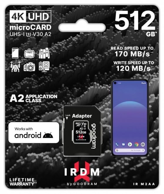 Card memorie Goodram microSD IRDM 512GB