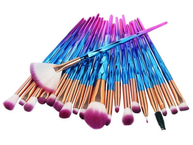 Set complet, 20 piese, pentru întregul make-up