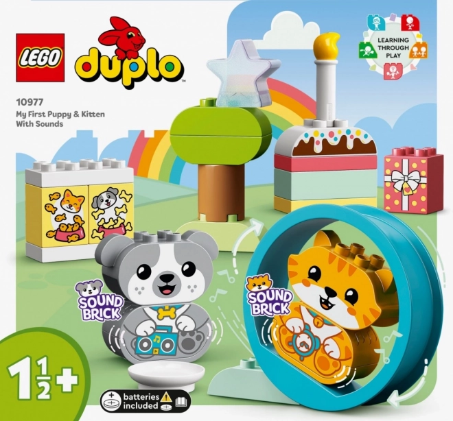 Lego Duplo primul meu cățeluș și pisică cu sunete