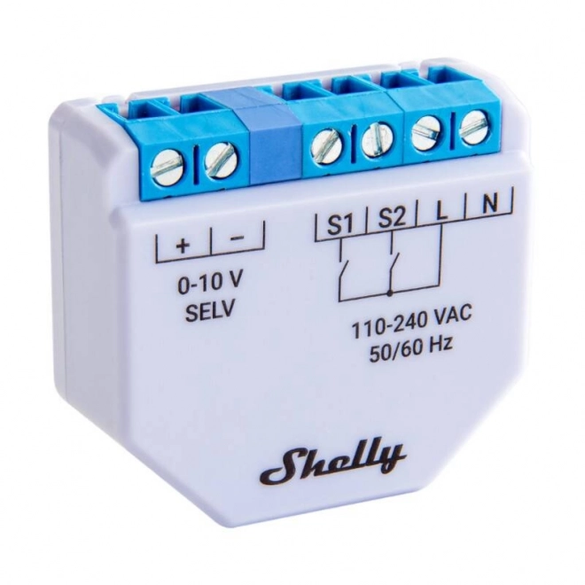 Shelly Plus 0-10V atenuator lumină WiFi/Bluetooth
