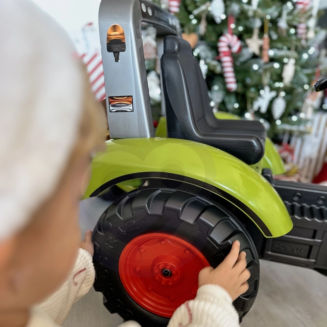 FALK Tractoare cu pedale Claas Arion 430 cu remorcă