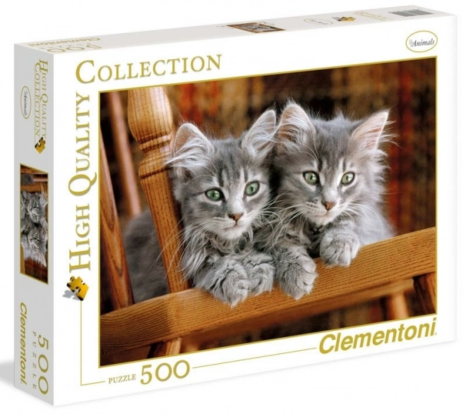 Puzzle 500 piese - Pisoi