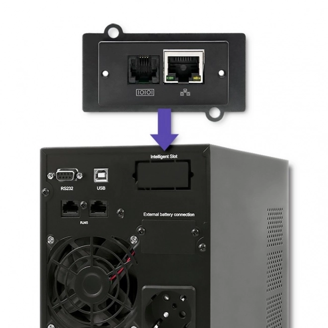 Zasilator UPS pur ondă sinusoida curată 1KVA 800W cu ecran LCD și USB
