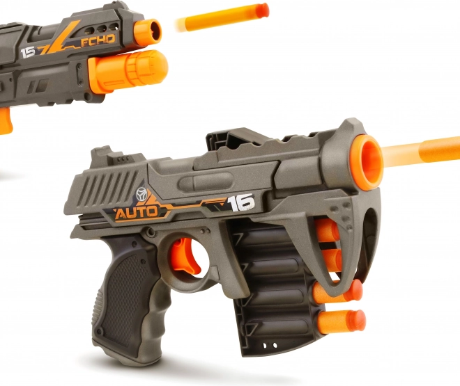Pistoale cu proiectile din spumă Blackfire Auto Scout și Echo‑1, 21 cm, set 2 buc