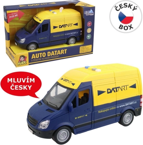 MaDe dubița DATART cu lumini și voce în limba cehă, 22 cm