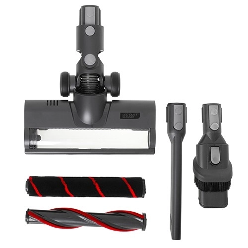 Aspirator vertical PRO LED cu două baterii