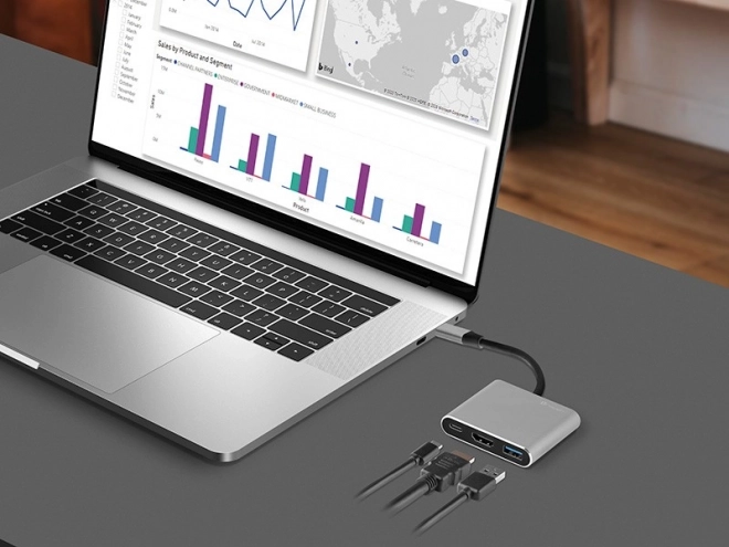 Adaptor Multiport Tracer A-1 USB-C HDMI 4K