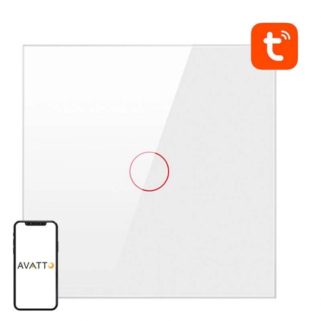 Comutator inteligent de lumină ZigBee Avatto cu un singur mod fără nul