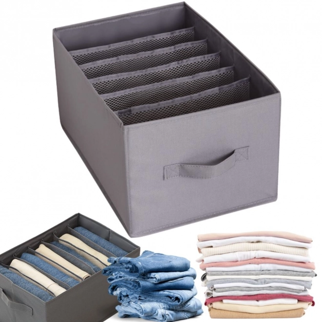 Organizator dulap haine gri