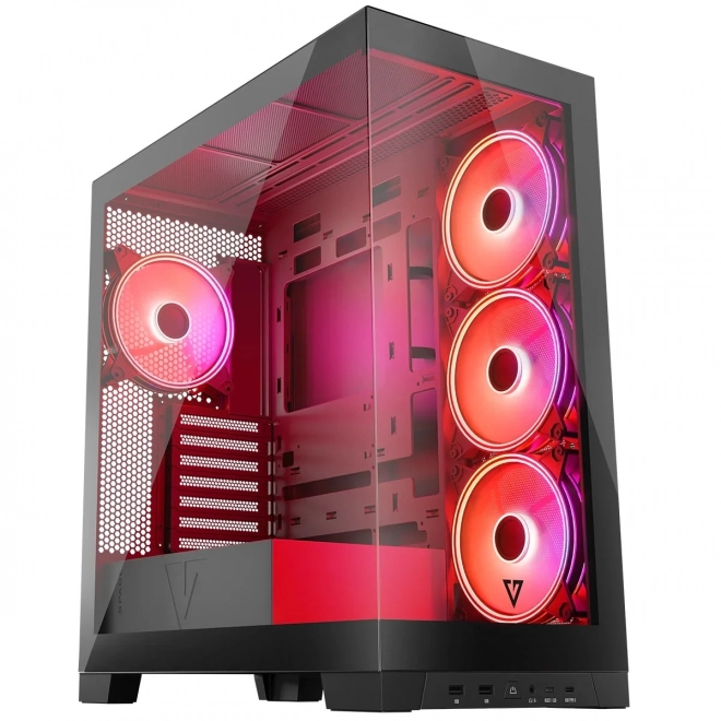 Carcasă PC Volcano Space ARGB Neagră