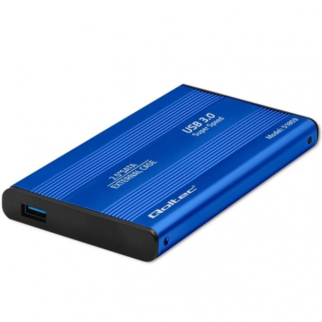 Carcasă externă pentru HDD/SSD 2.5" SATA3 USB 3.0 Albastru