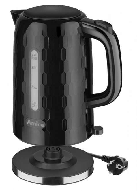 Fierbător electric Amica 1.7l negru