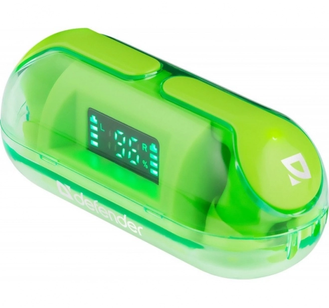 Căști wireless Twins 916 verzi