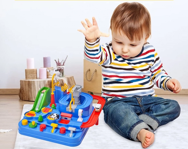 Set circuit obstacole interactiv pentru masini