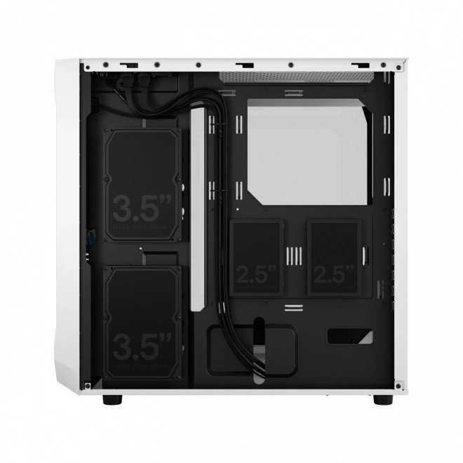 Carcasă Focus 2 RGB Albă TG Clear Tint