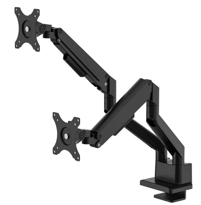 Suport Ergonómic Neomounts Pentru Două Monitoare Next Slim