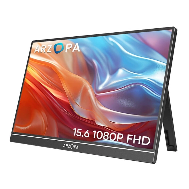 Monitor portabil arzopa full hd cu ecran ips
