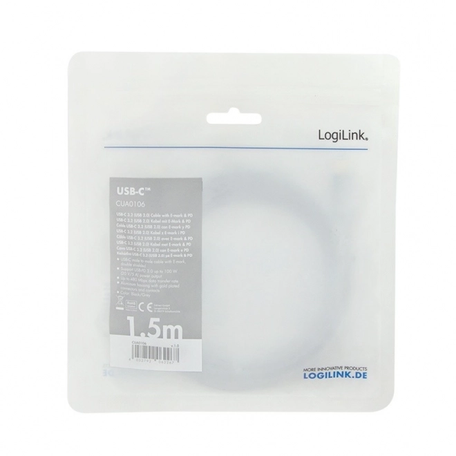 Cabluri USB-C m/m cu încărcare rapidă PD aluminiu 1.5 metri