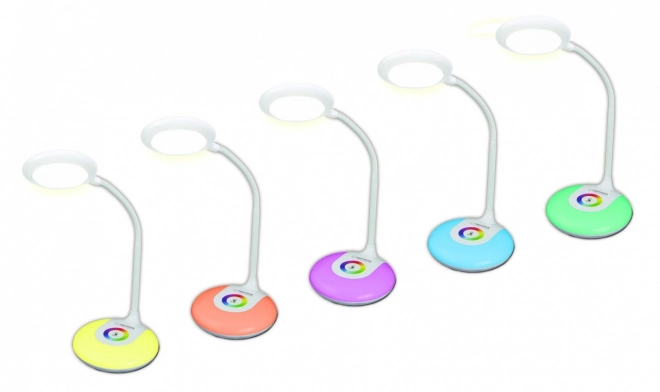 Lampă de birou LED cu iluminare de noapte RGB