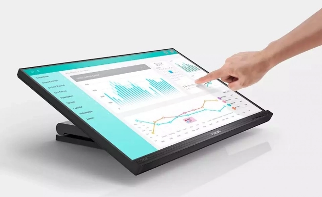 Monitor 23.8 inch IPS ecran tactil HDMI DP