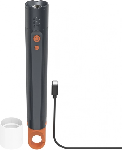 Încărcare USB‑C și indicator al stării bateriei