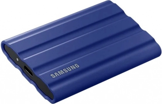 T7 Shield 1TB USB 3.2 SSD, albastru