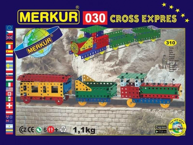 Stavebnice Merkur Cross Express Set