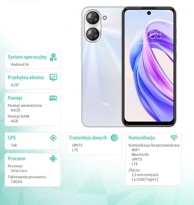 Meizu mBlu 21 Smartphone