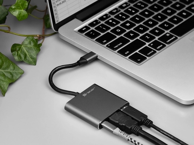 Adaptor Multiport Tracer A-1 USB-C HDMI 4K