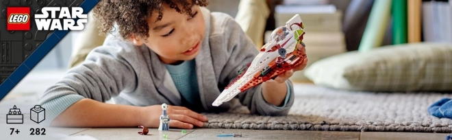 Set de construcție LEGO Star Wars Obi-Wan Kenobi Jedi Starfighter