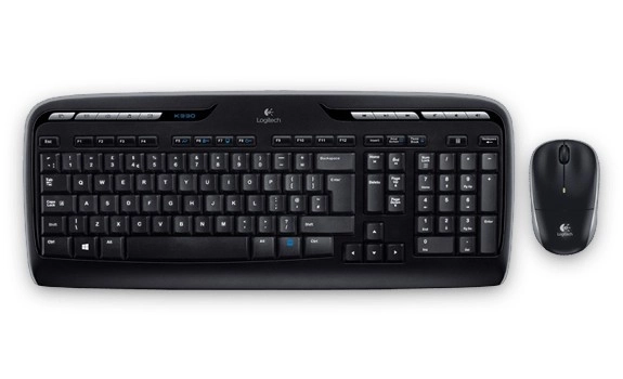 Set tastatură și mouse wireless Logitech MK330