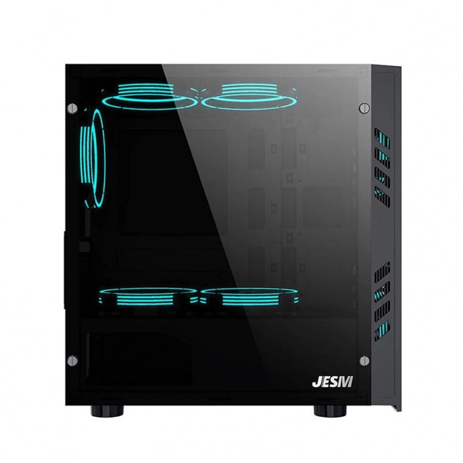 Carcasa PC Darkflash Tehnologie Neagră Mini Micro-ATX