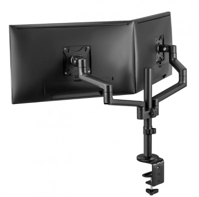 Suport birou Neomounts pentru 2 ecrane de 27 inch
