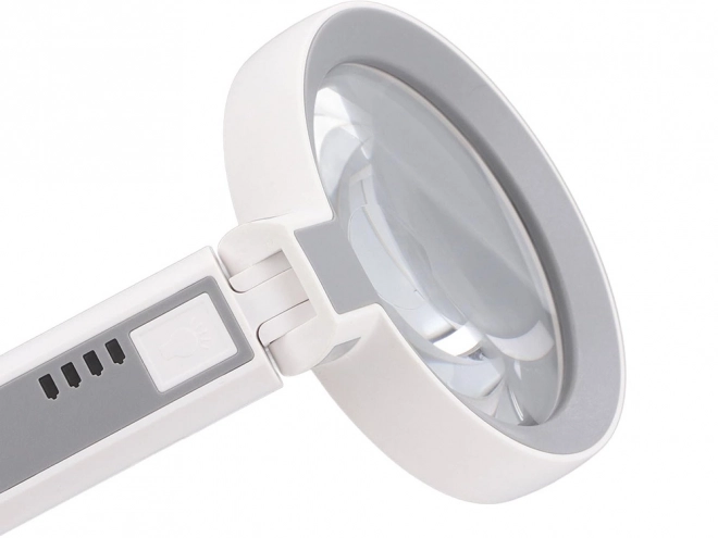 Lupă cosmetică cu suport și 20 LED-uri