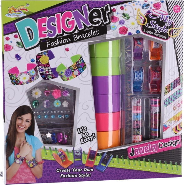 Elastice colorate și ornamente pentru bijuterii