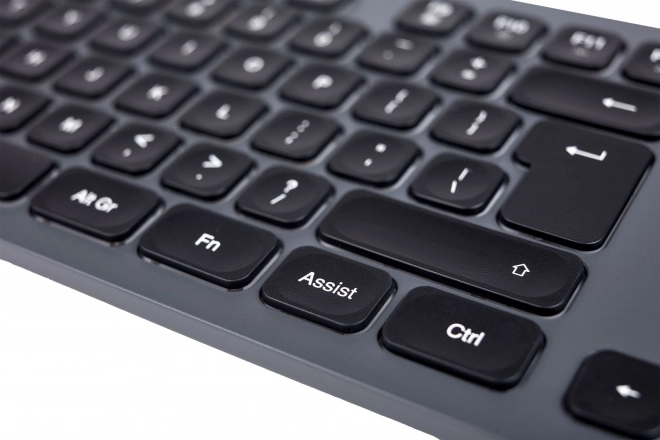 Tastatură Hama cu fir negru-gri