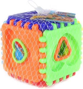 Cub de sortare pentru copii 15 cm, 12 forme