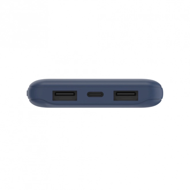 Baterie externă 10000mAh USB A și C 15W albastru