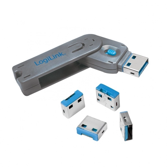 Blochează porturile USB cu cheie