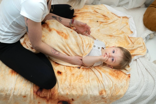 Plaid Burrito Tortilla 120 cm