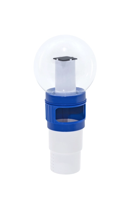 2-în-1: dozator de substanțe chimice și iluminare LED solară
