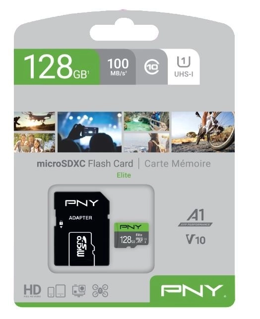 Card de memorie MicroSDXC 128GB PNY