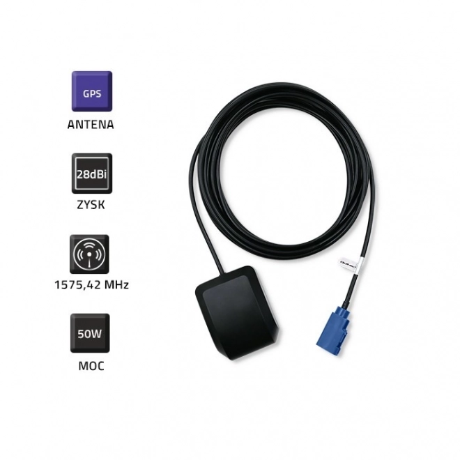 Antena GPS de exterior 28dBi