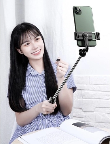 Băț telescopic și suport rotativ 360°