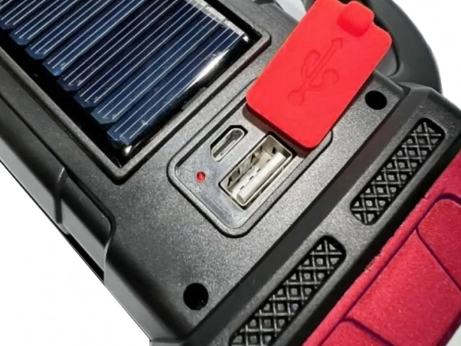 Lampa solară portabilă LED cu powerbank