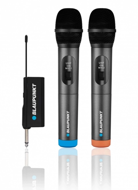 Mikrofon wireless UHF cu două canale